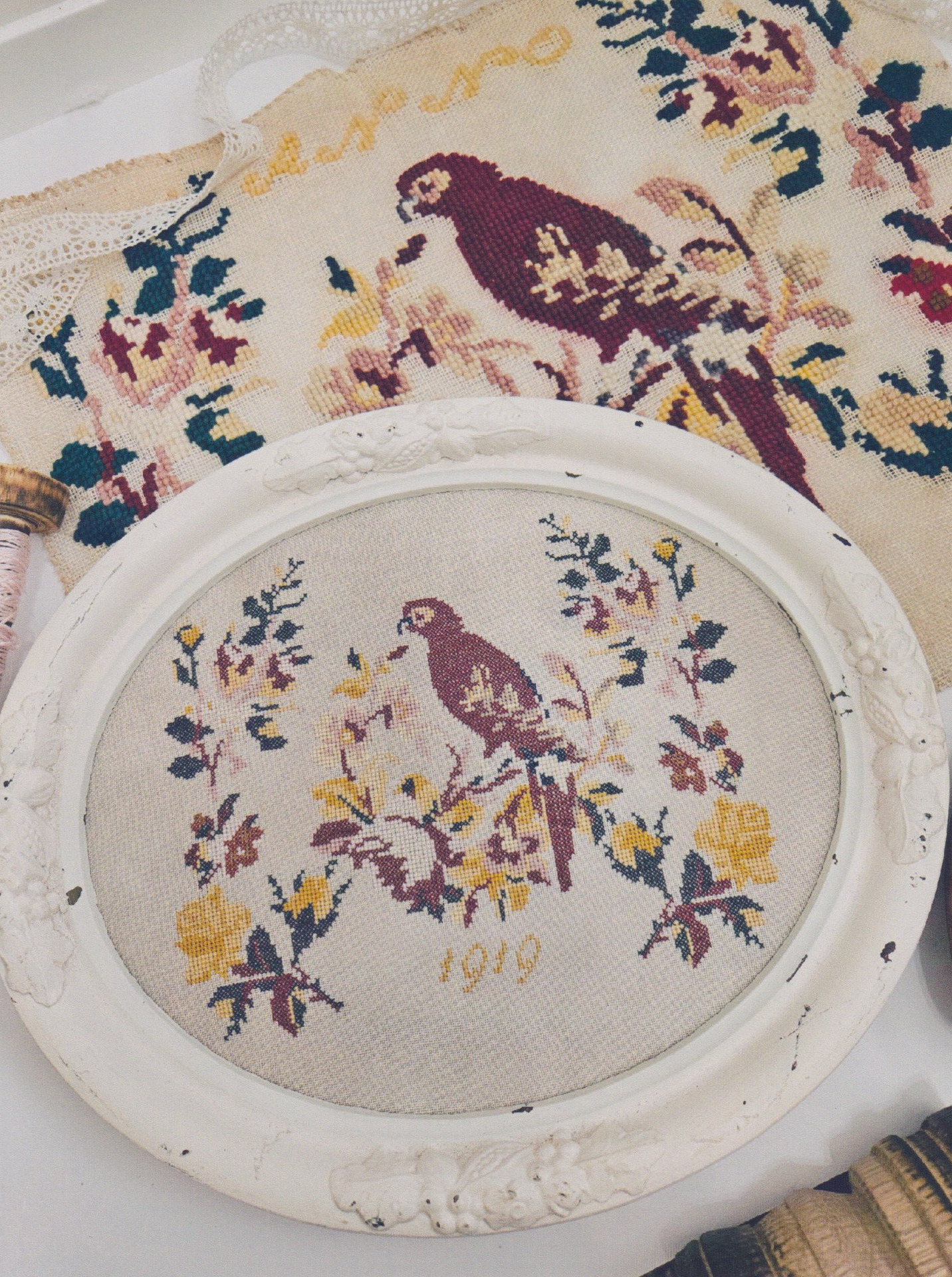 Dutch Bird 1919 - Cross Stitch Pattern