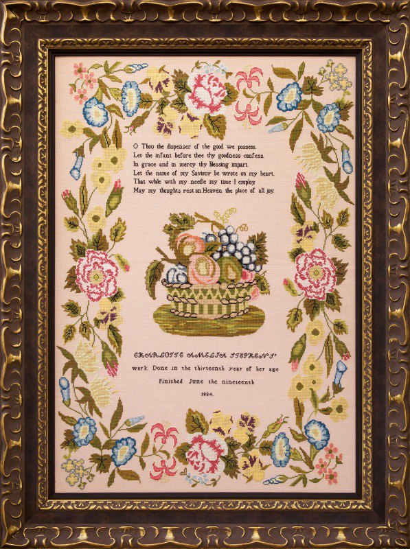 Charlotte Amelia Stephens - Cross Stitch Pattern
