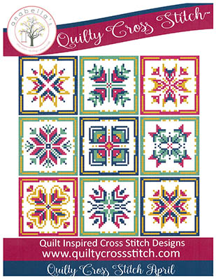 Quilty Cross Stitch April - Cross Stitch Pattern