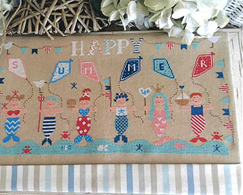 Summer Kites - Cross Stitch Pattern