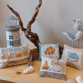 Summer Set Cuscinetti - Cross Stitch Pattern