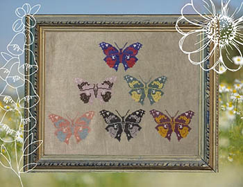 Butterfly Study - Cross Stitch Pattern
