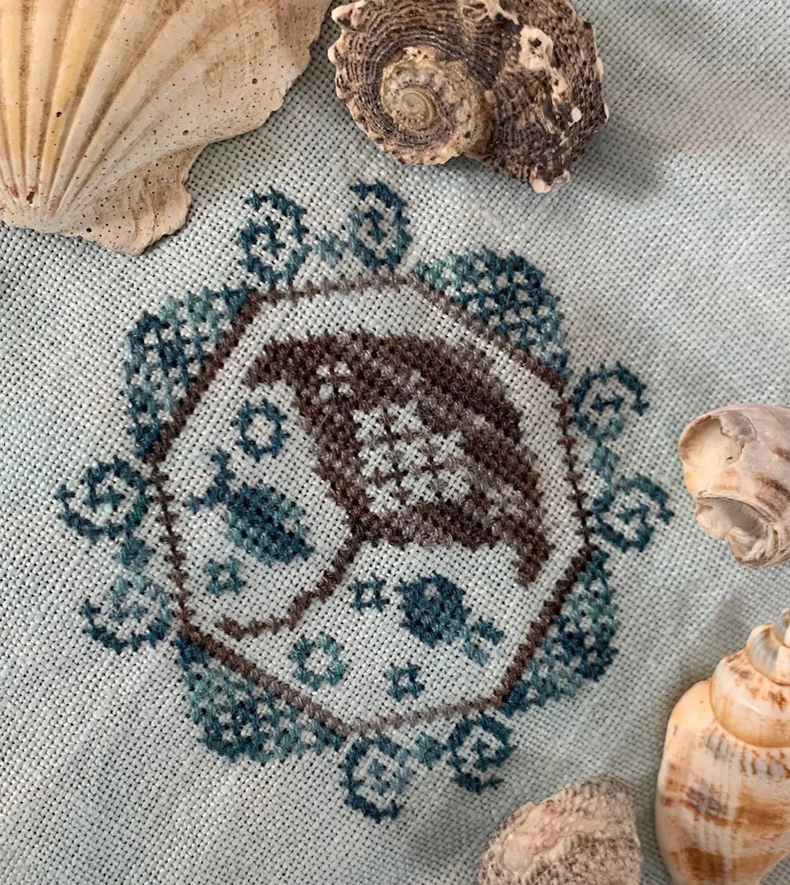 Quirky Quaker Stingray - Cross Stitch Pattern