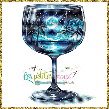 Night Cocktail - Cross Stitch Pattern