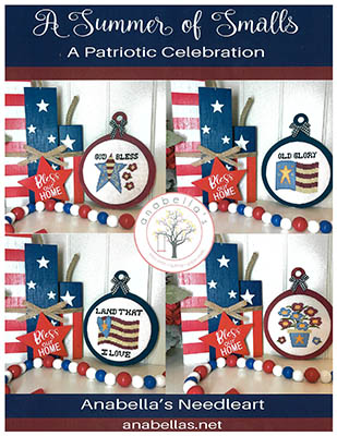 Patriotic Celebration Summer Of Smalls -Cross Stitch Pattern