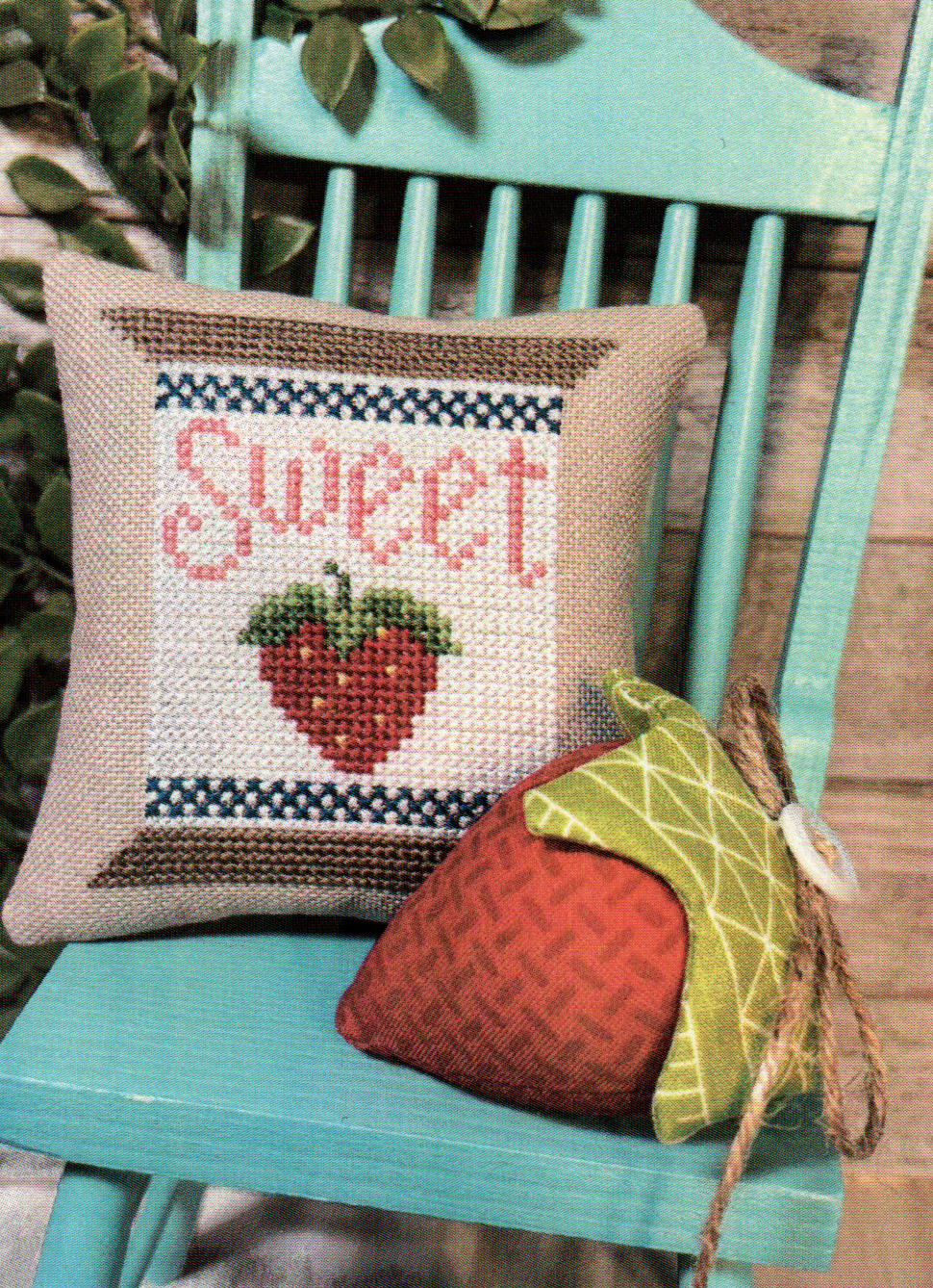 Sweet Strawberry Spool - Cross Stitch Pattern