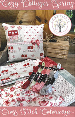 Cozy Cottages Spring - Cross Stitch Pattern