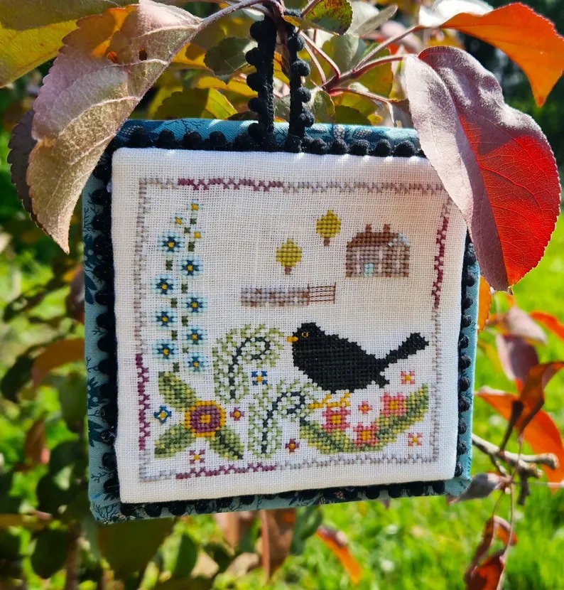 Blackbird's Summer - Cross Stitch Pattern