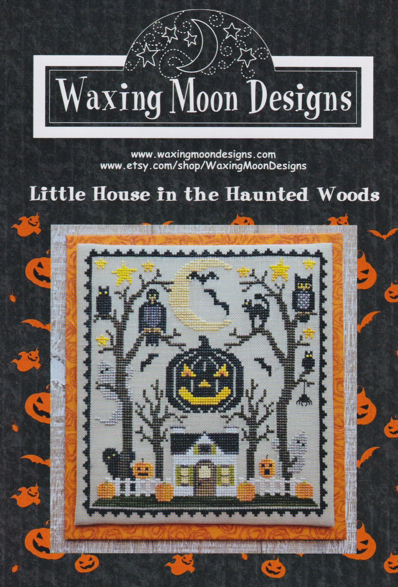 Little House In The Haunted Woods - Cross Stitch Pattern