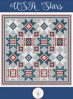 USA Stars - Cross Stitch Pattern