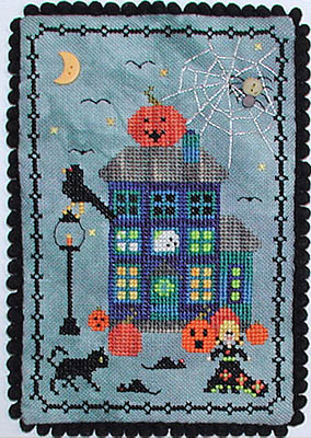 Murky Manor - Halloween Cross Stitch Pattern