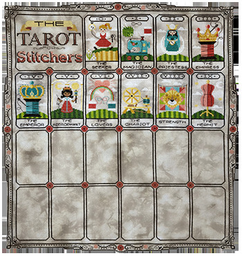 Tarot For Stitchers 5 - Cross Stitch Pattern 