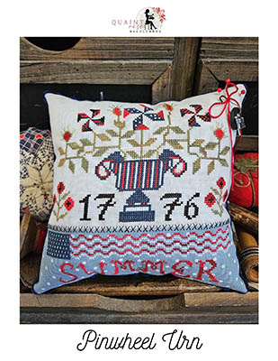 Pinwheel Urn - Cross Stitch Pattern