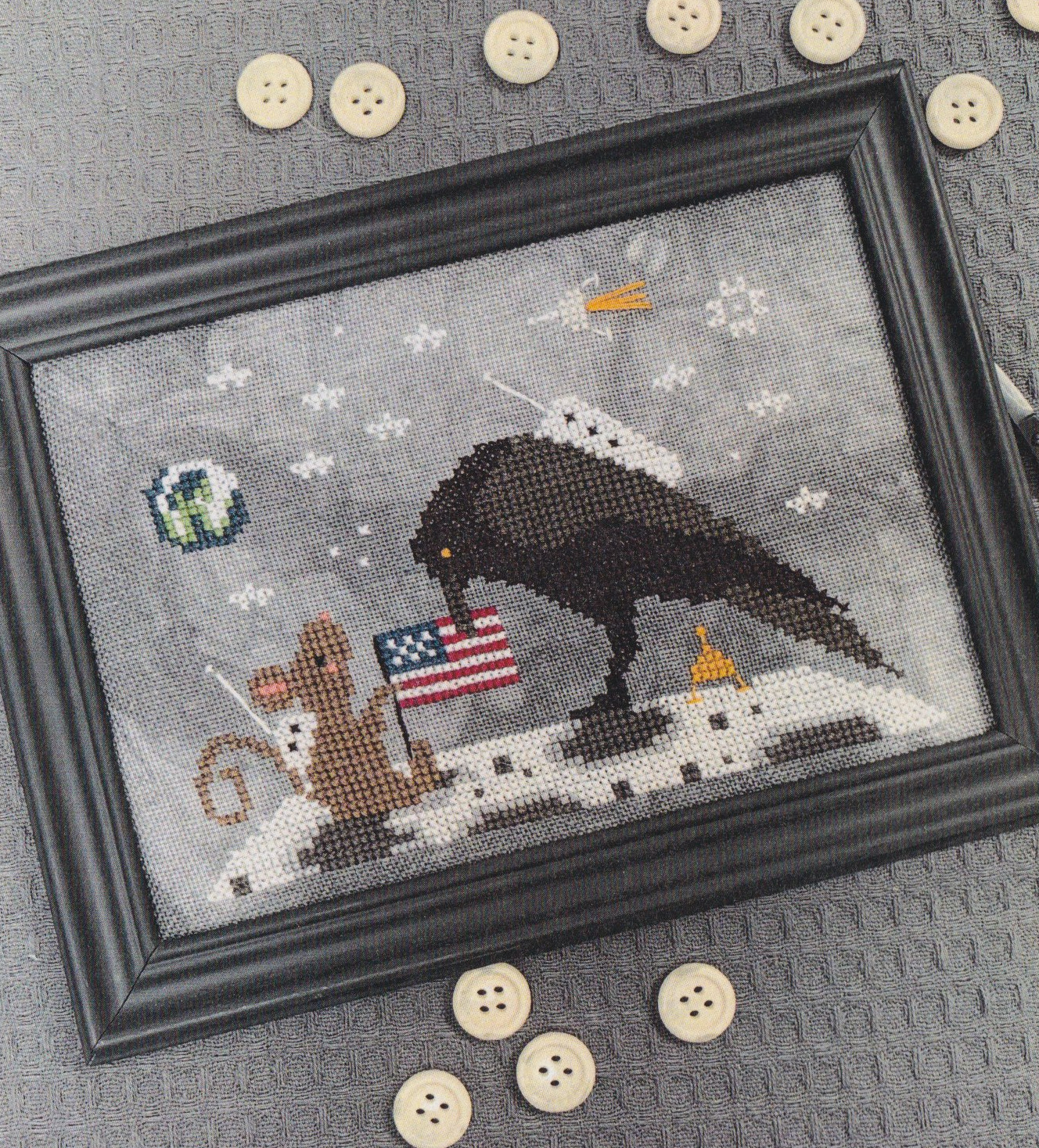 One Giant Leap - Cross Stitch Pattern