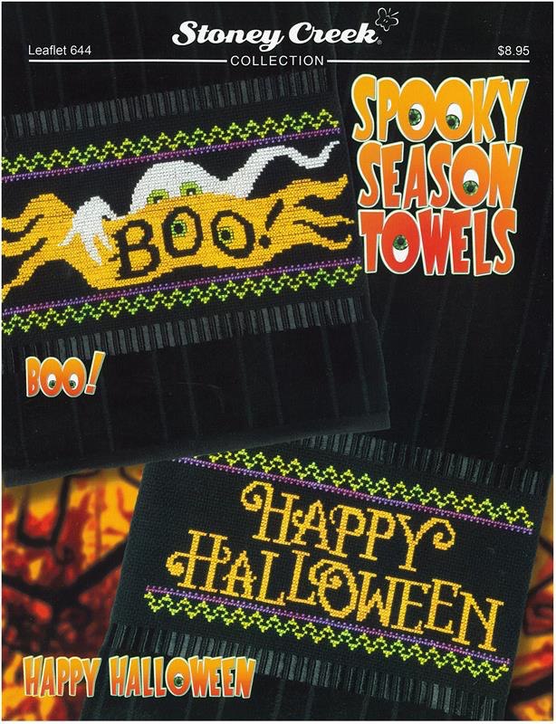 Spooky Season Towels - Cross Stitch Pattern