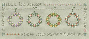 To Everything A Season - Cross Stitch Pattern