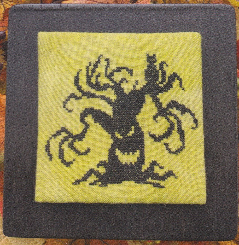 Spooky Tree - Halloween Cross Stitch Pattern