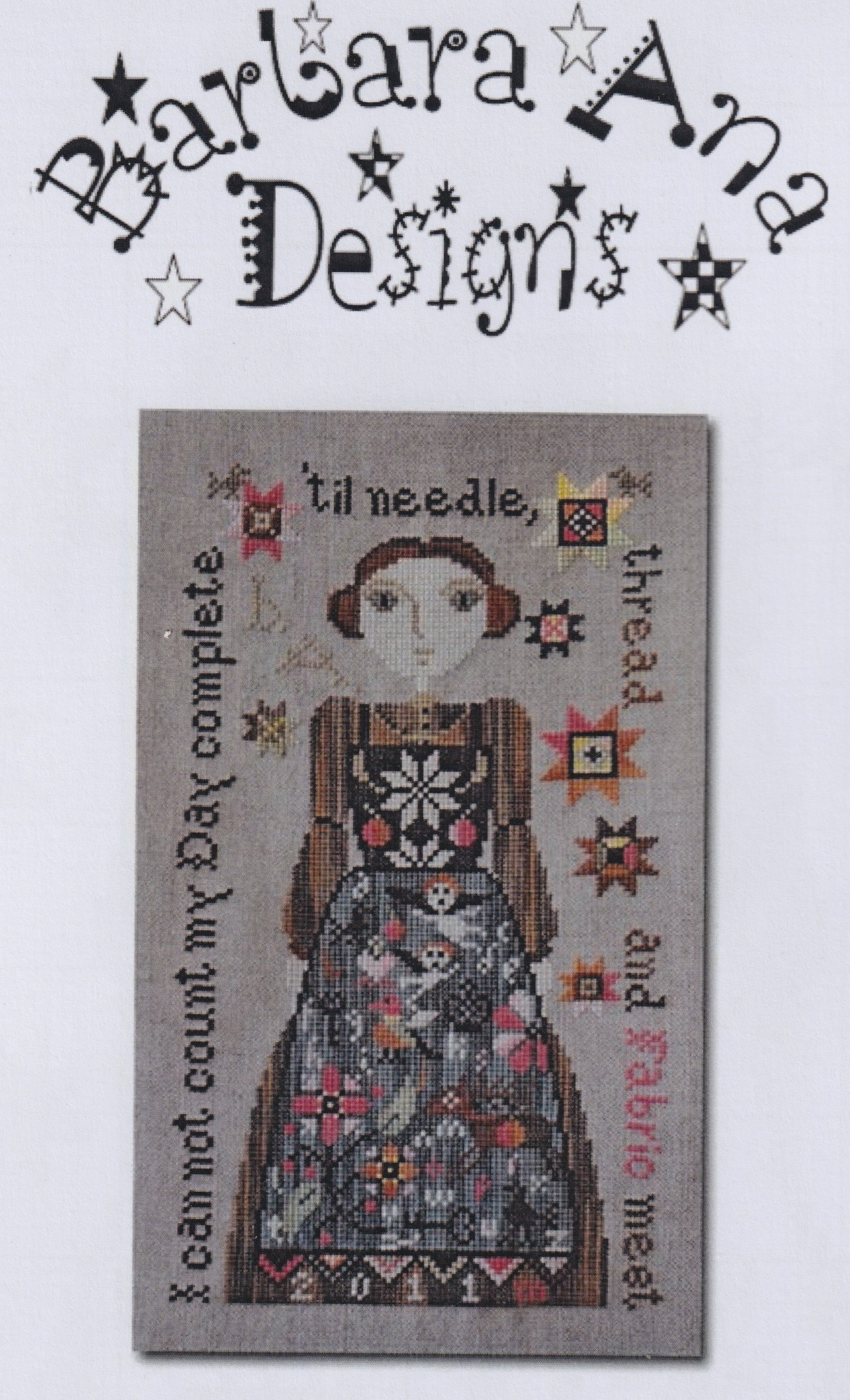 My Favorite Apron - Cross Stitch Pattern