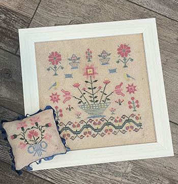 Elizabeth's Summer Basket - Cross Stitch Pattern