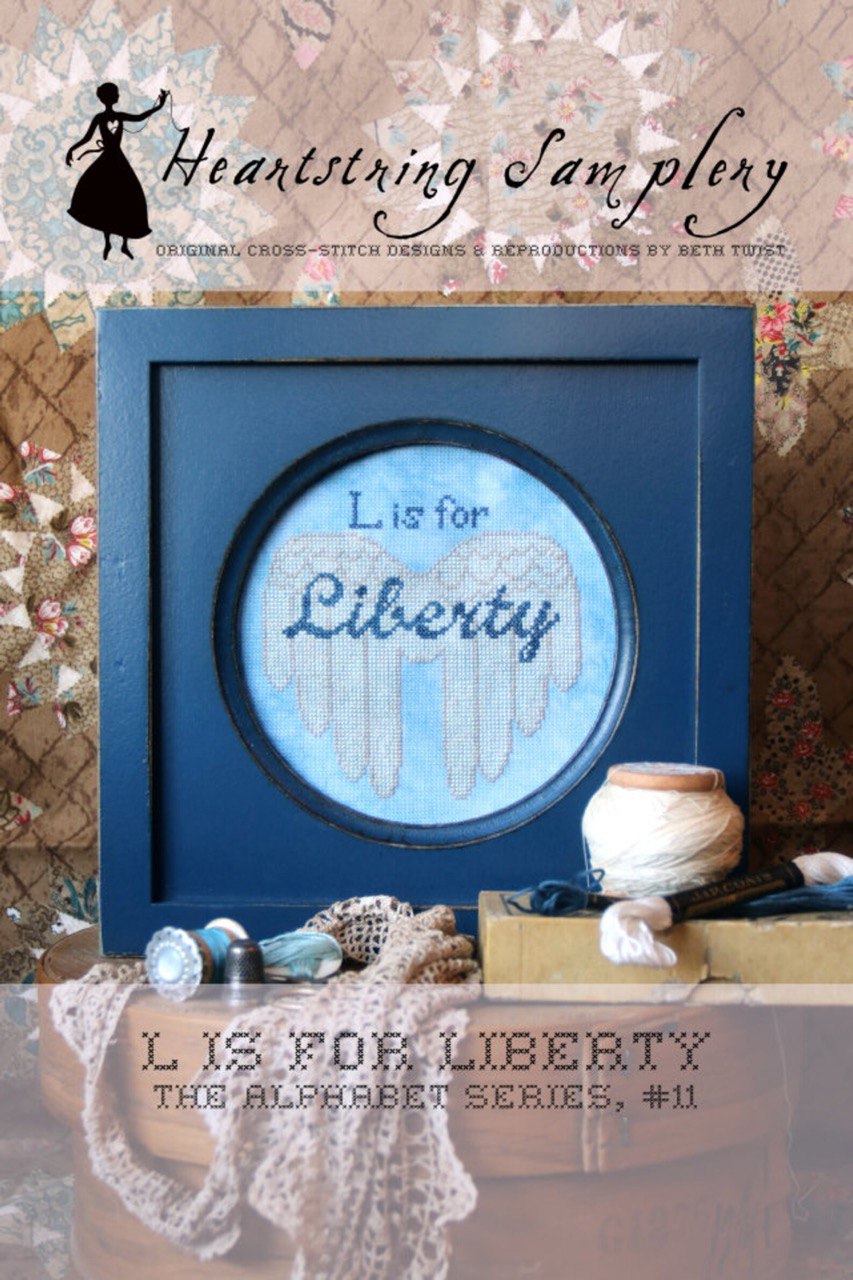 L Is For Liberty - Cross Stitch Pattern