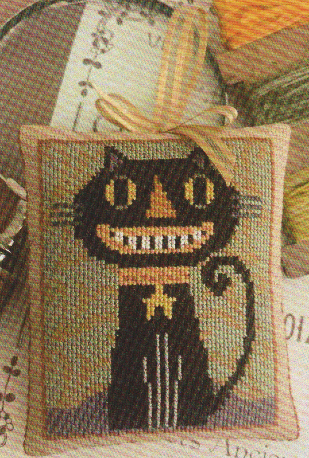 Halloween Cat - Cross Stitch Pattern