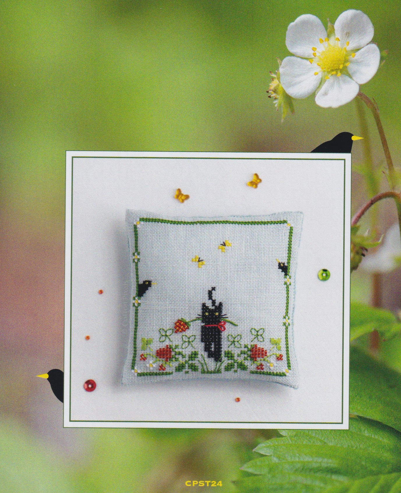 Strawberry Thief - Cross Stitch Pattern