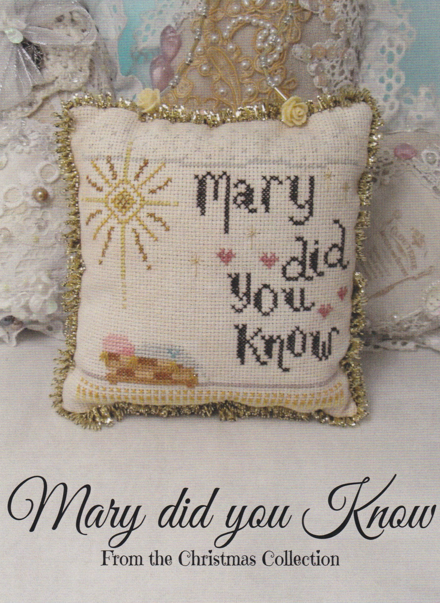Mary Did You Know - Christian Cross Stitch Pattern