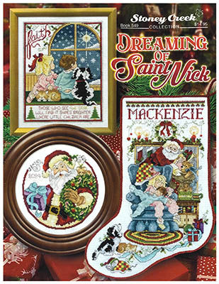 Dreaming Of Saint Nick - Christmas Cross Stitch Pattern