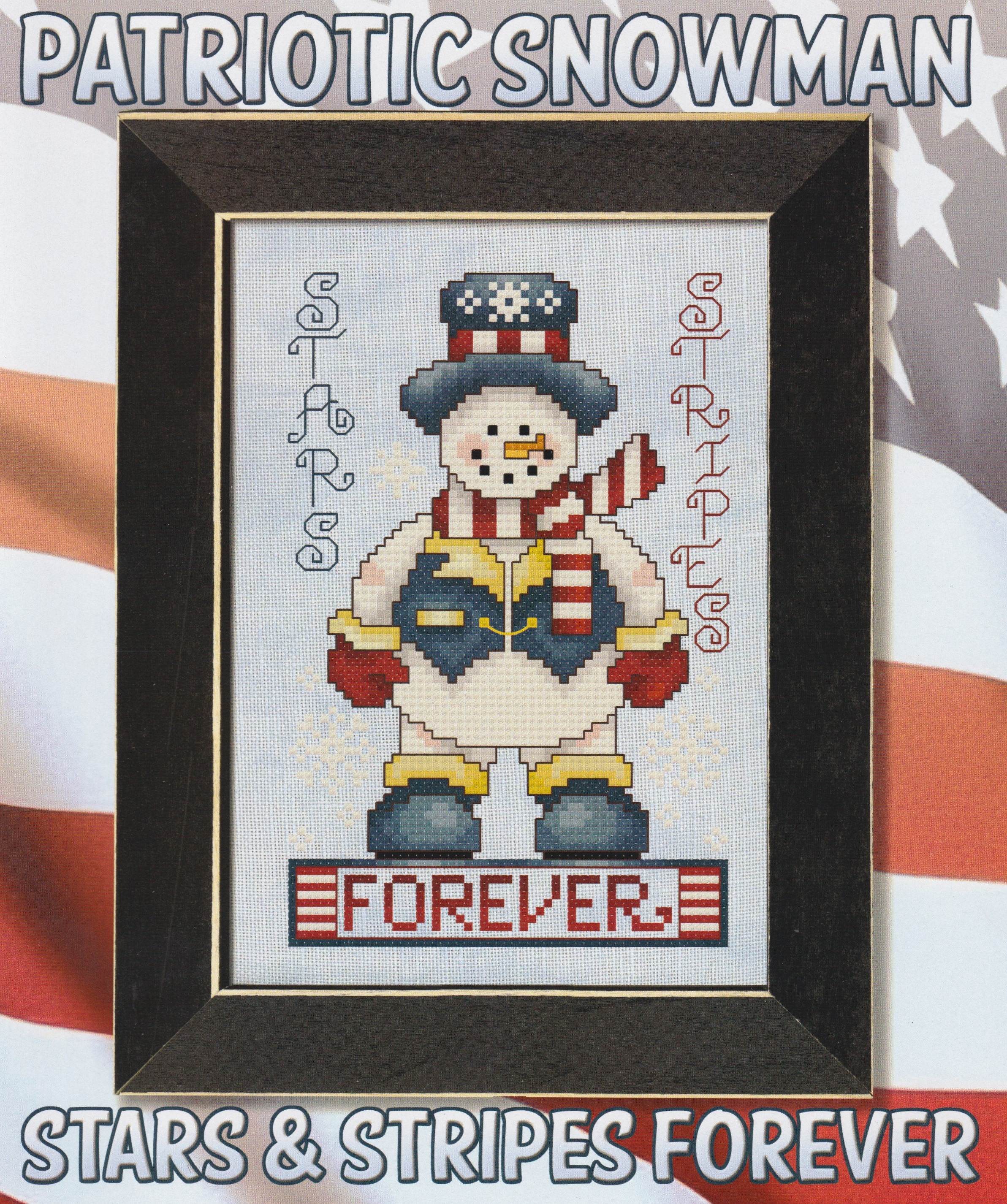 Stars & Stripes Forever - Cross Stitch Pattern