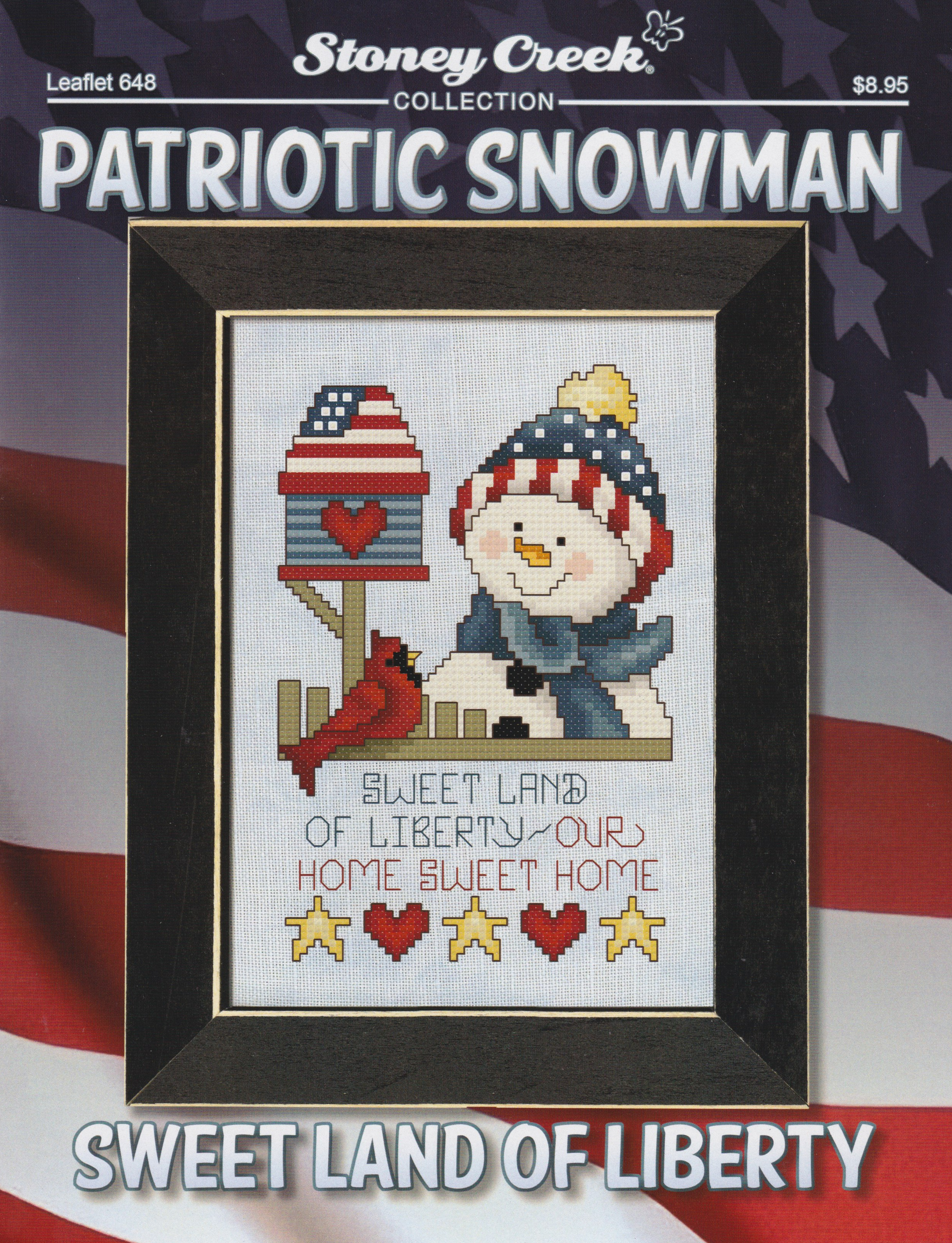 Sweet Land Of Liberty - Cross Stitch Pattern