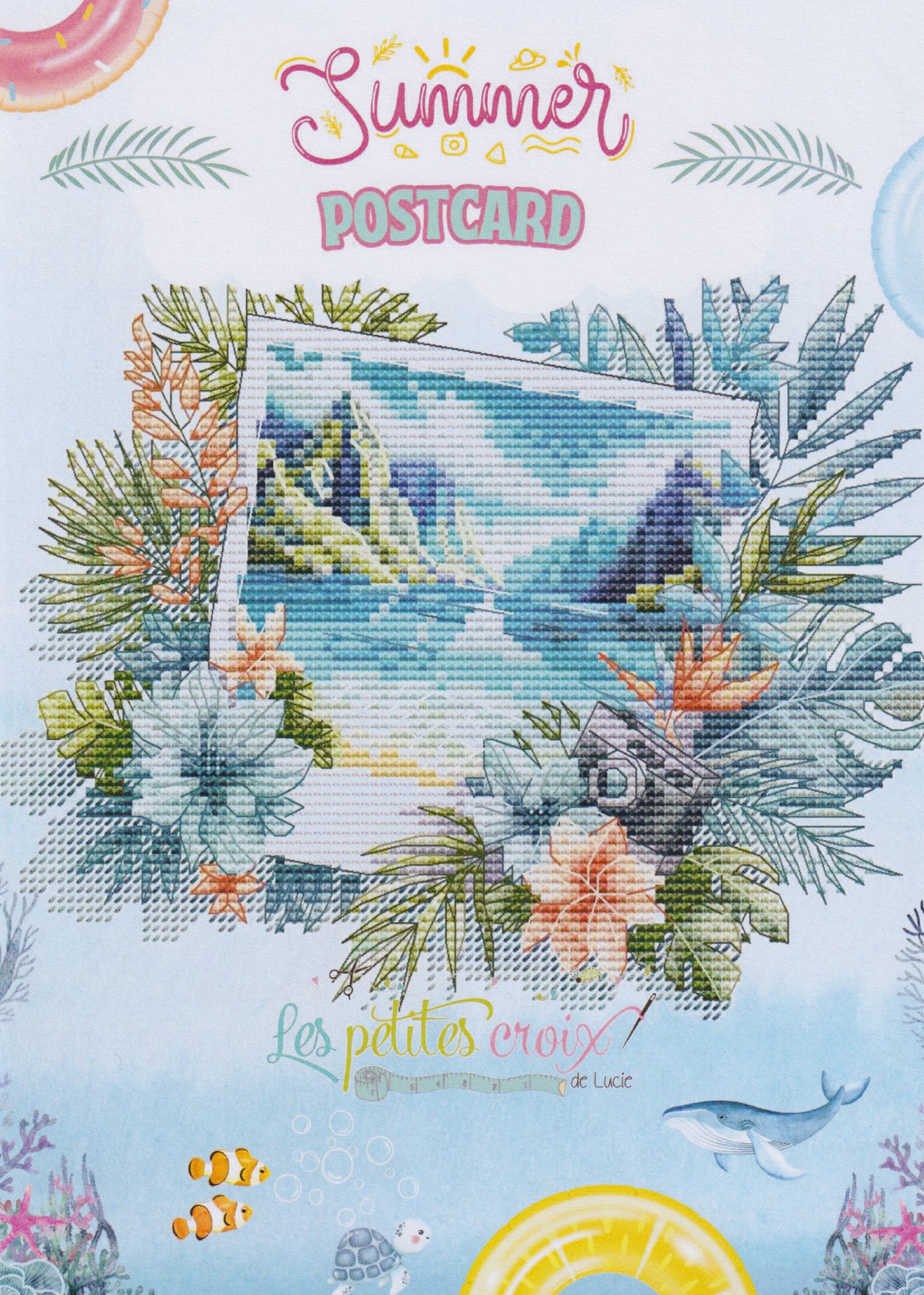 Summer Postcard - Cross Stitch Pattern