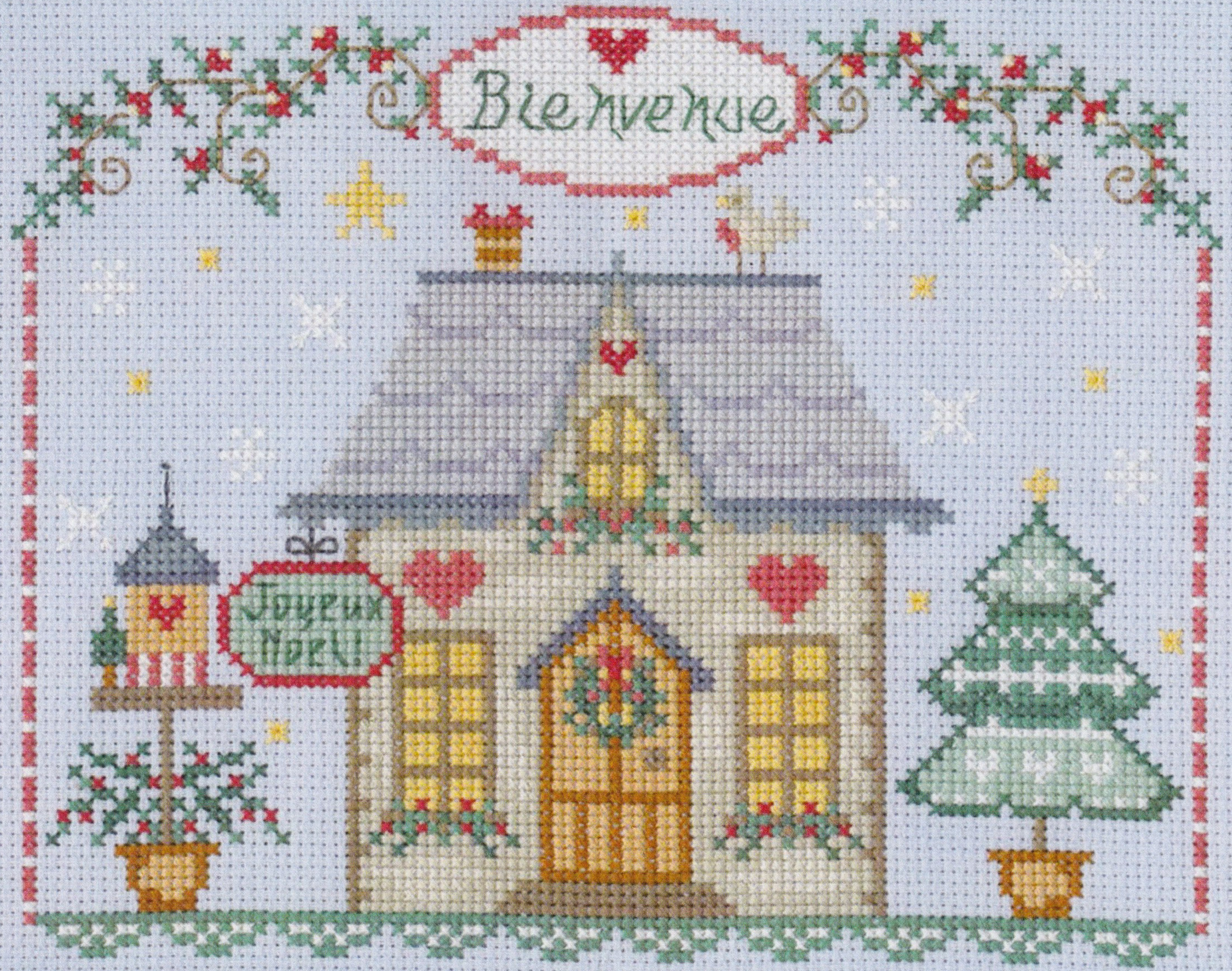 Little French Christmas - Cross Stitch Pattern