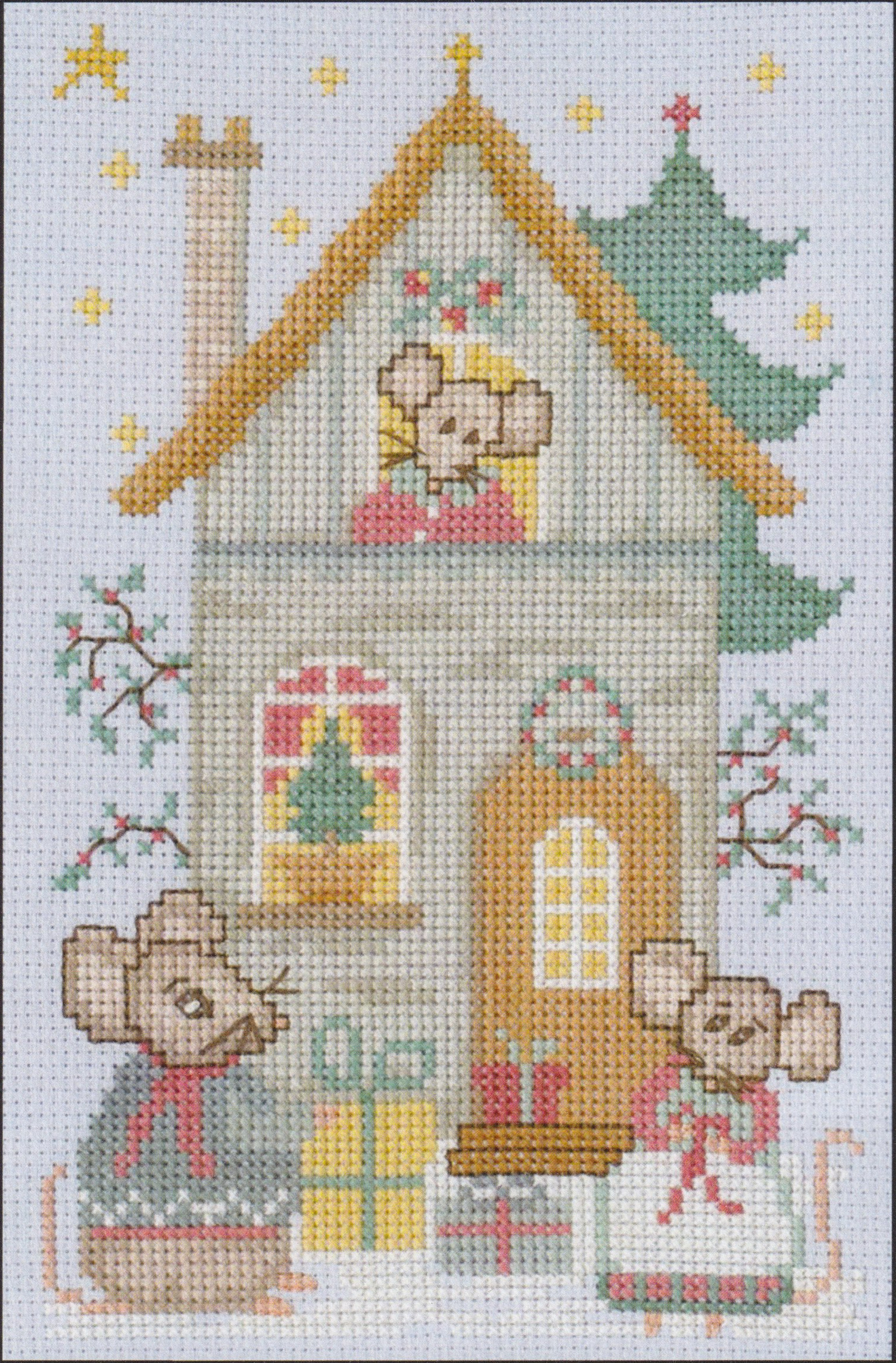 Merry Christmouse Eve - Christmas Cross Stitch Pattern