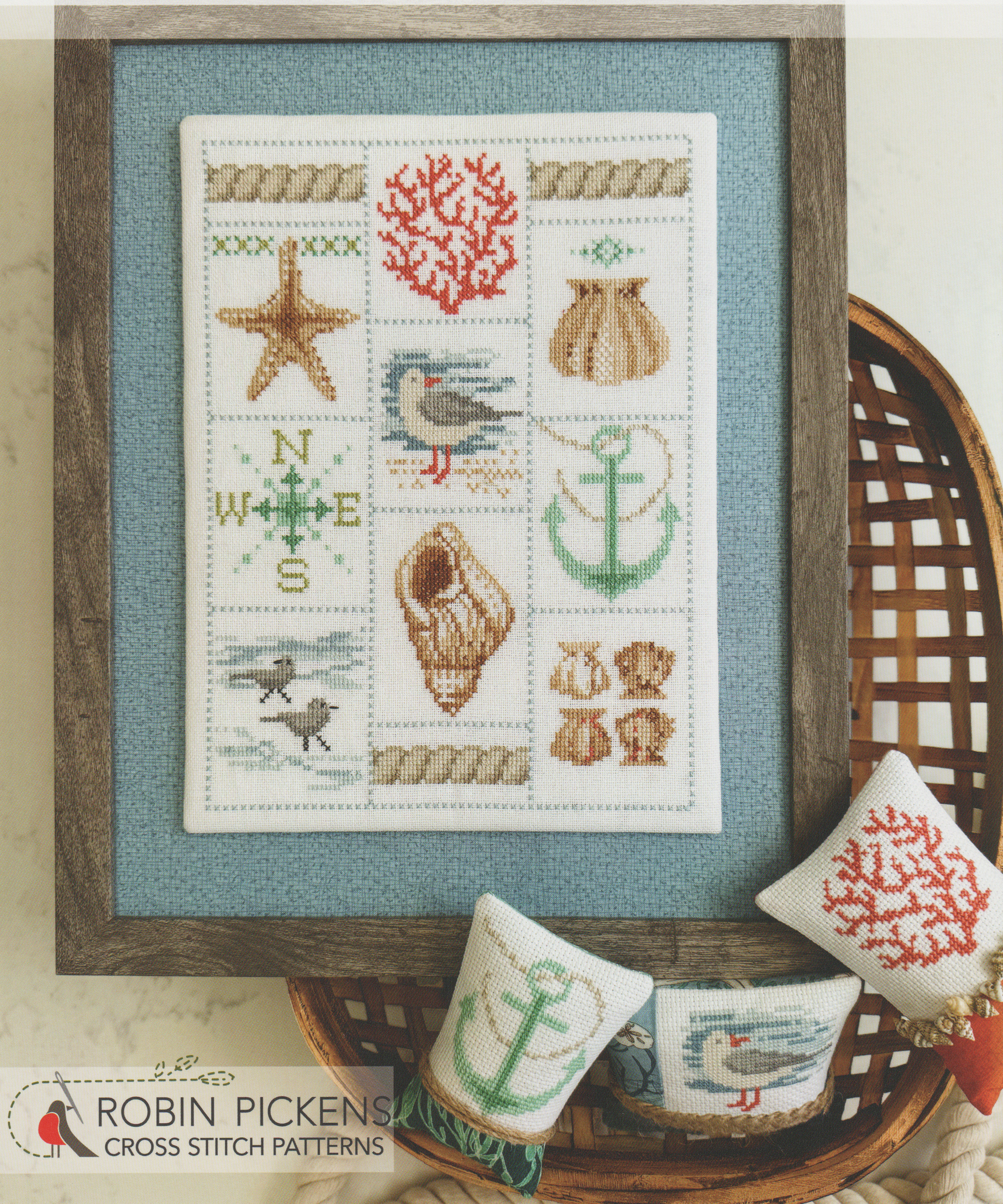 Shoreline Sampler - Cross Stitch Pattern