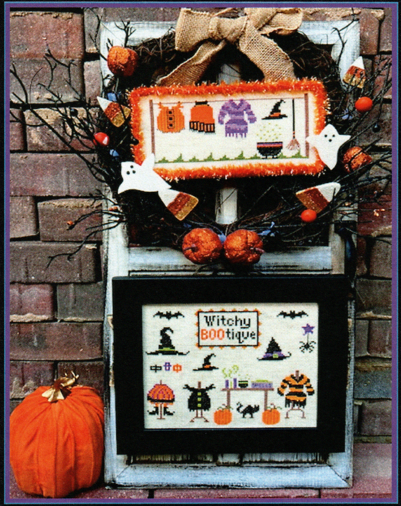 Witchy Bootique - Halloween Cross Stitch Pattern