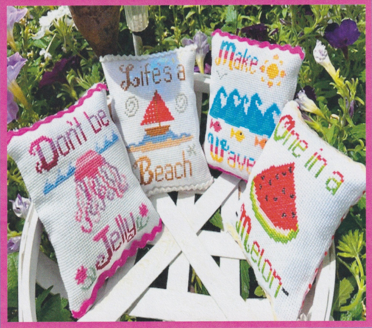 Life's A Beach 4 Pack - Cross Stitch Pattern