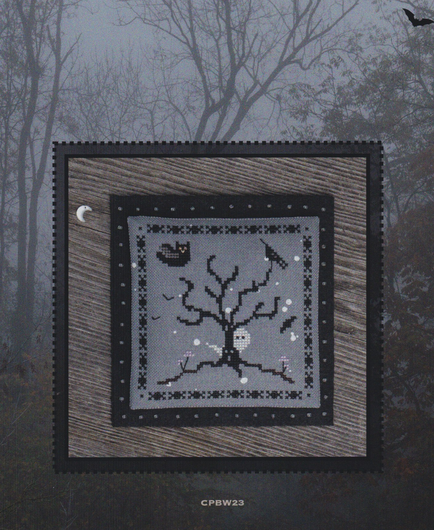 Boo Watch - Halloween Cross Stitch Pattern 