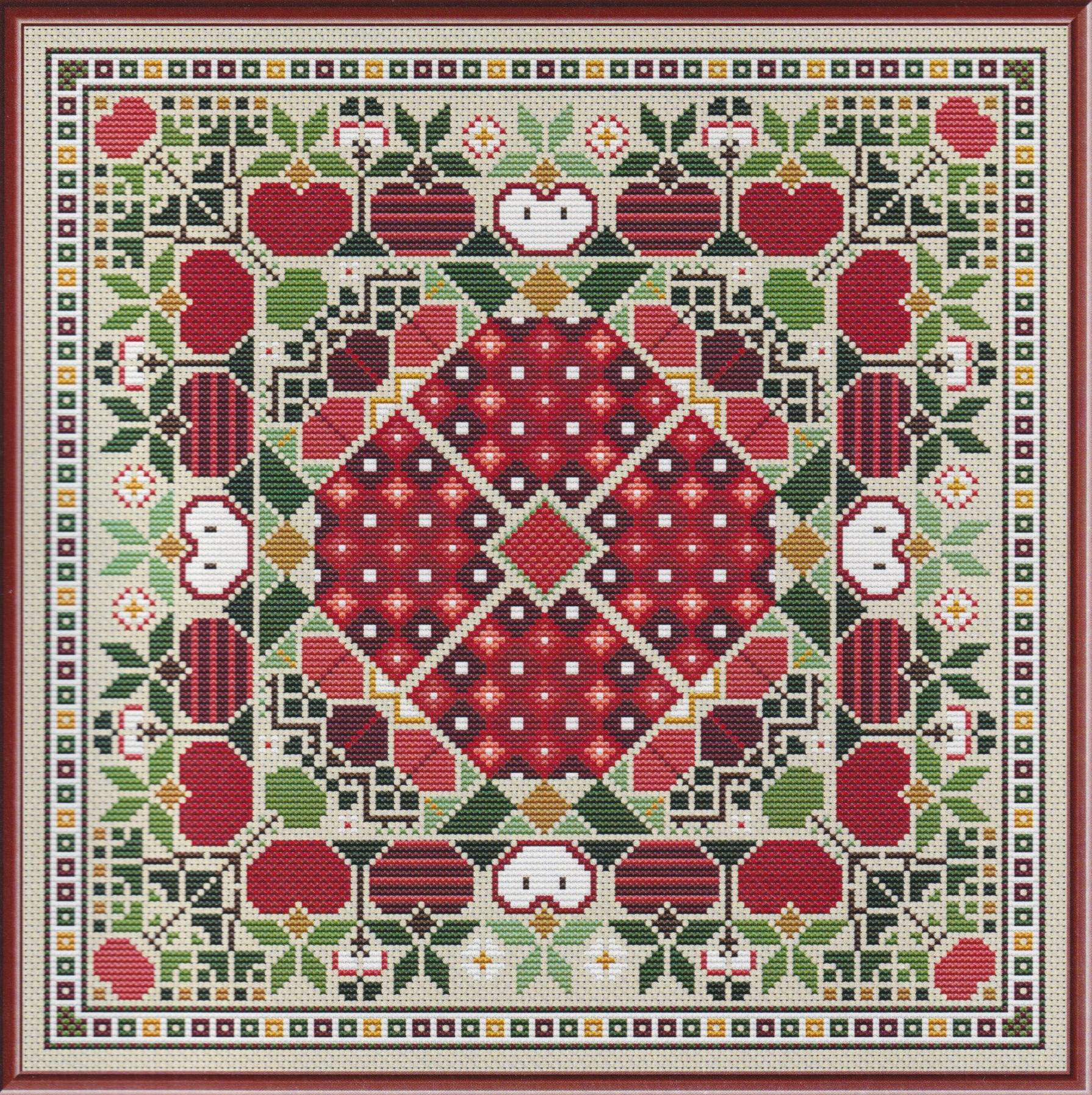 Apple Harvest - Cross Stitch Pattern 