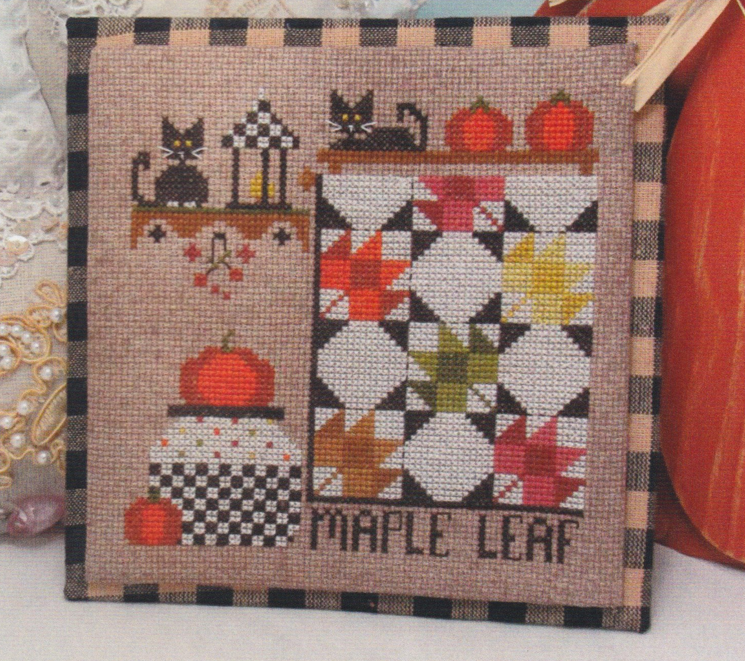 Maple Leaf - Cross Stitch Pattern