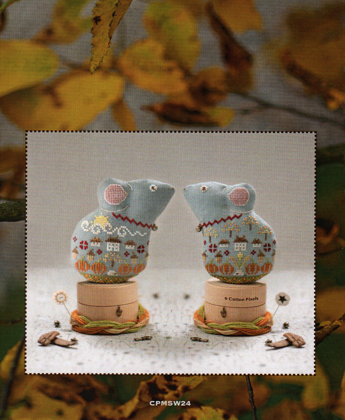 Mouse Sampler - Cross Stitch Pattern