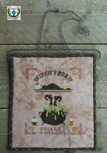 Witch's Brew - Halloween Cross Stitch Pattern