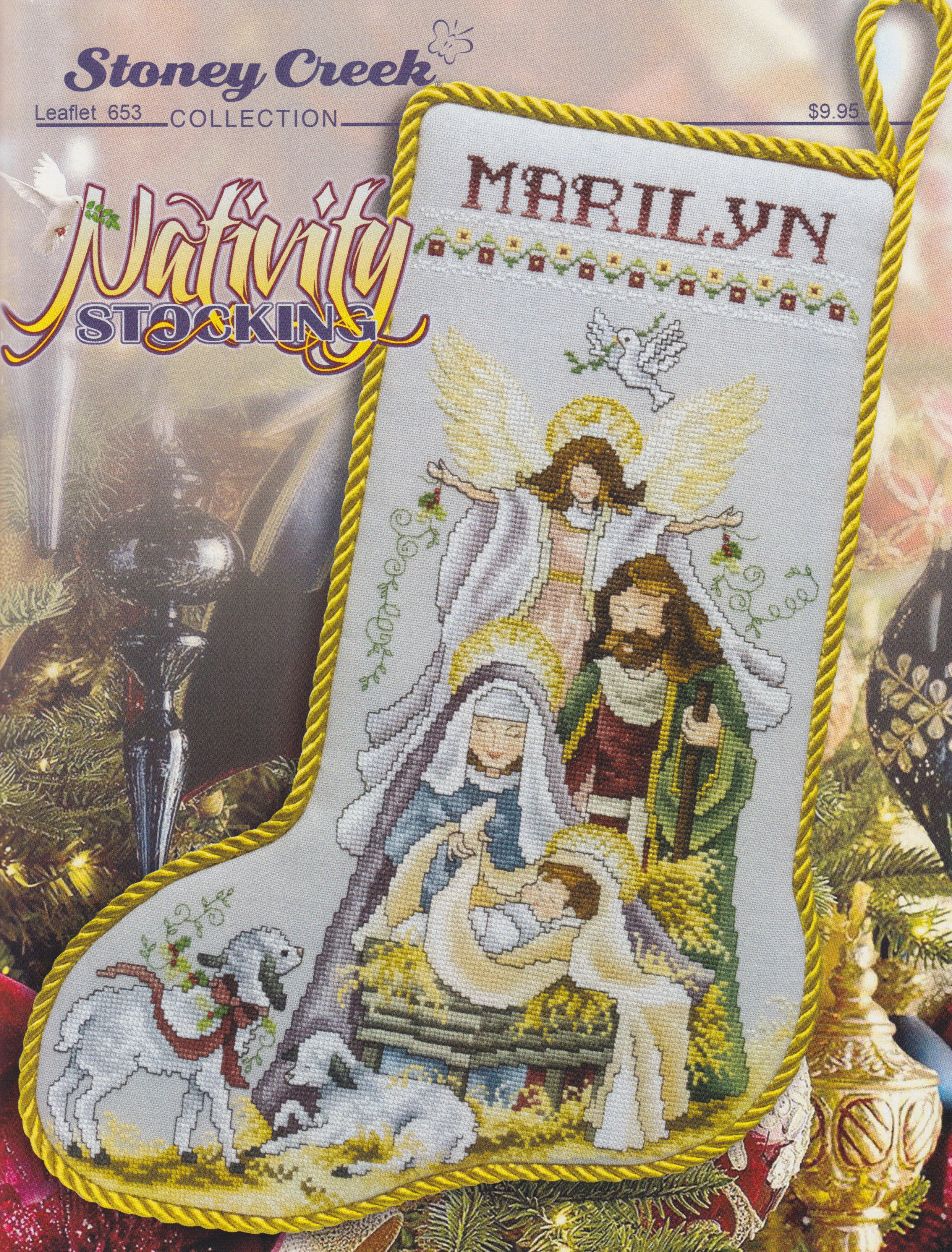 Nativity Stocking - Christmas Cross Stitch Pattern