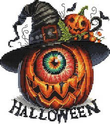 Pumpkin Eye Magnet - Halloween Needle Minder