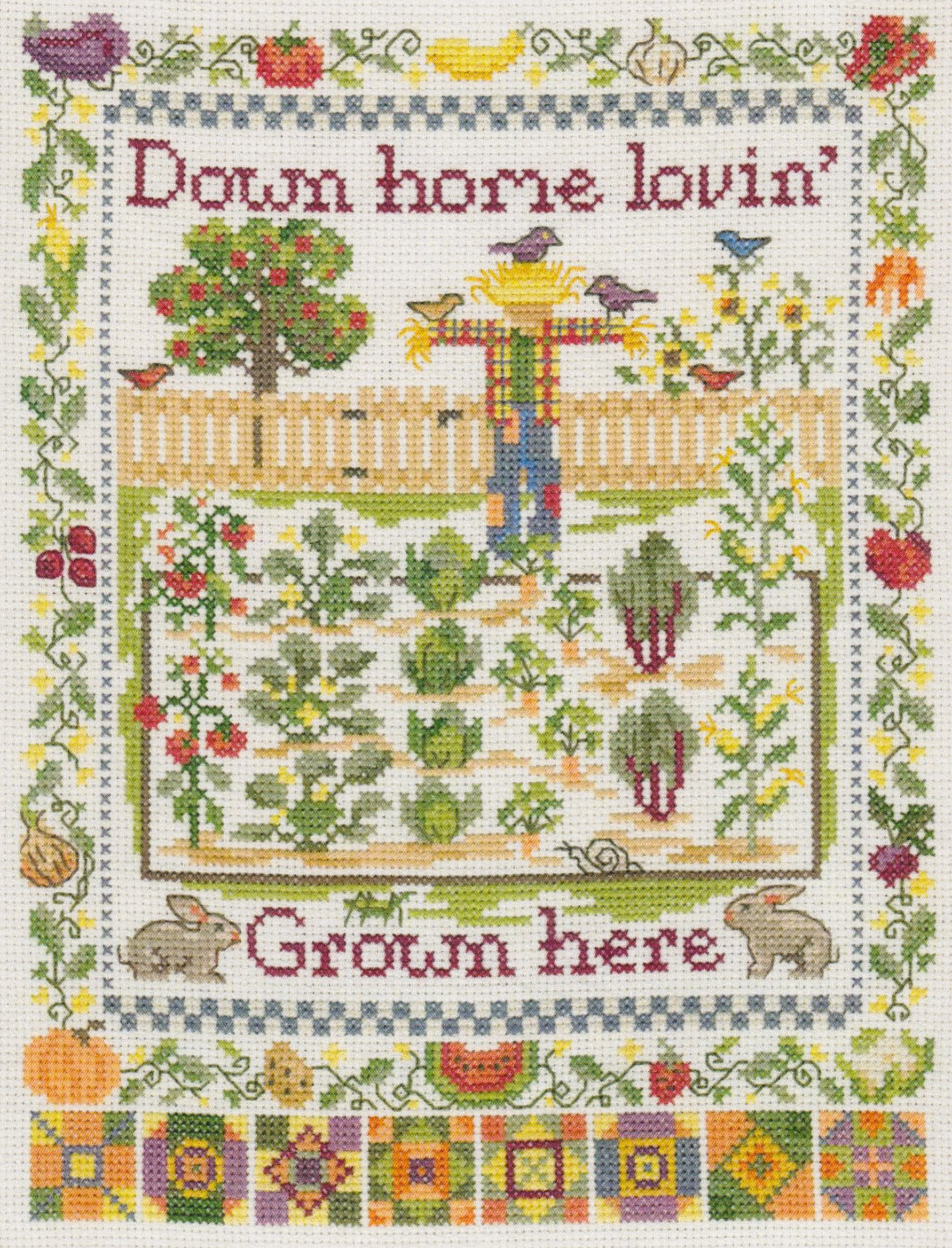 Down Home - Cross Stitch Pattern