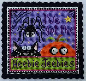 I've Got The Heebie Jeebies - Halloween Cross Stitch Kit
