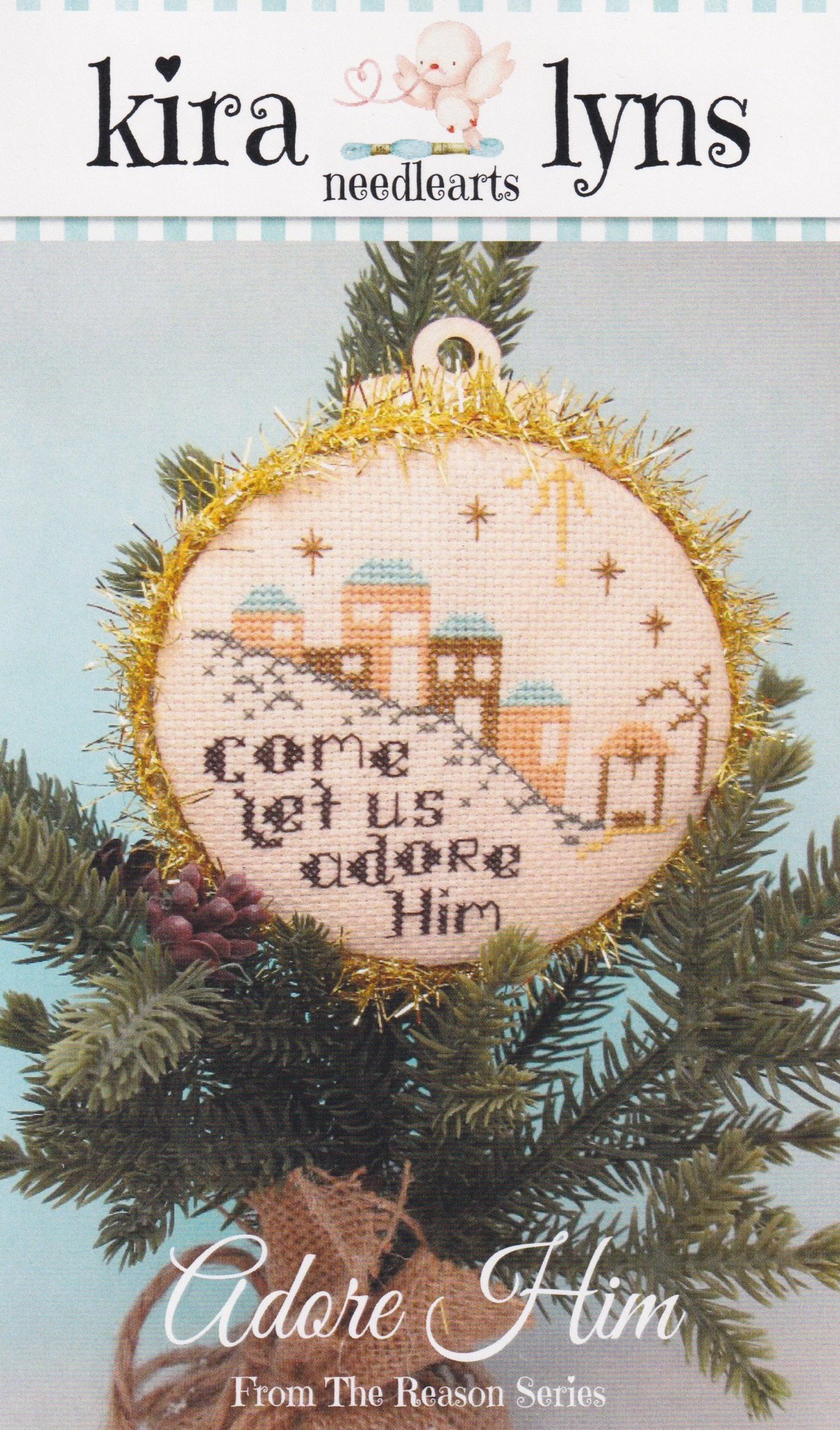 Adore Him - Nativity Cross Stitch Pattern