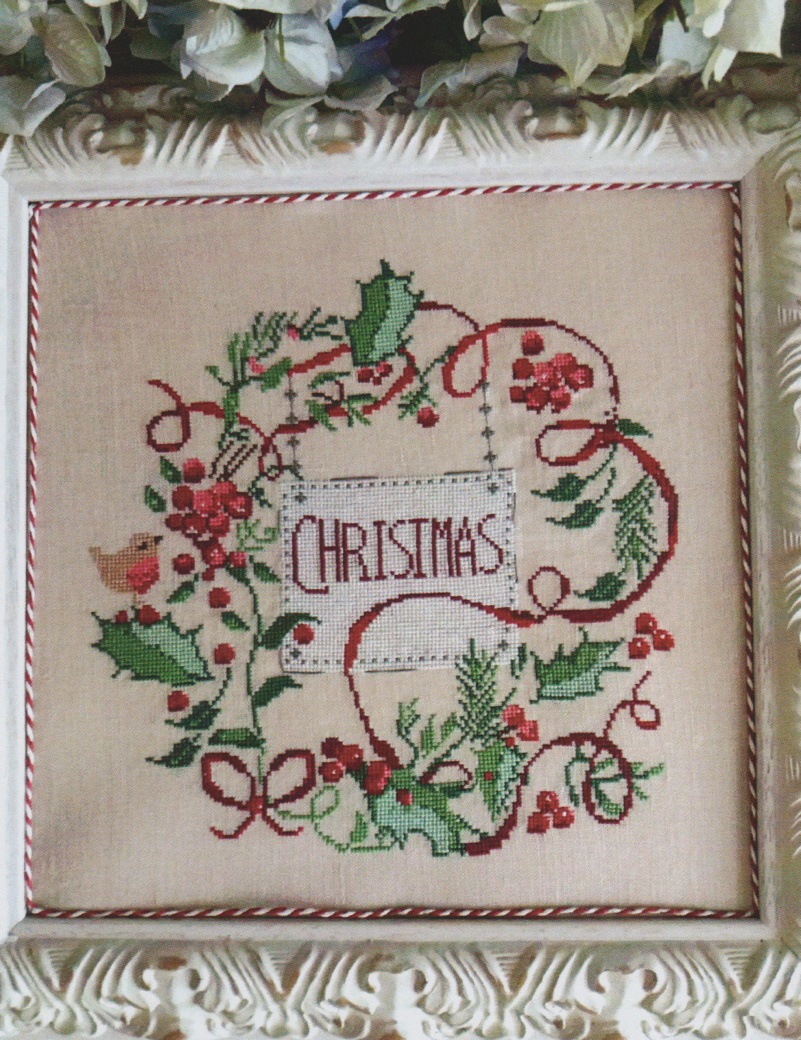 Natale Bussa Alla Porta - Christmas Cross Stitch Pattern