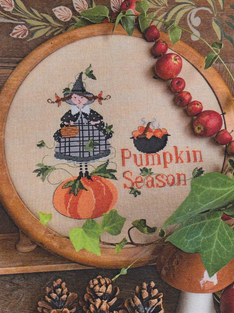 Pumpkin Season - Halloween Cross Stitch Pattern