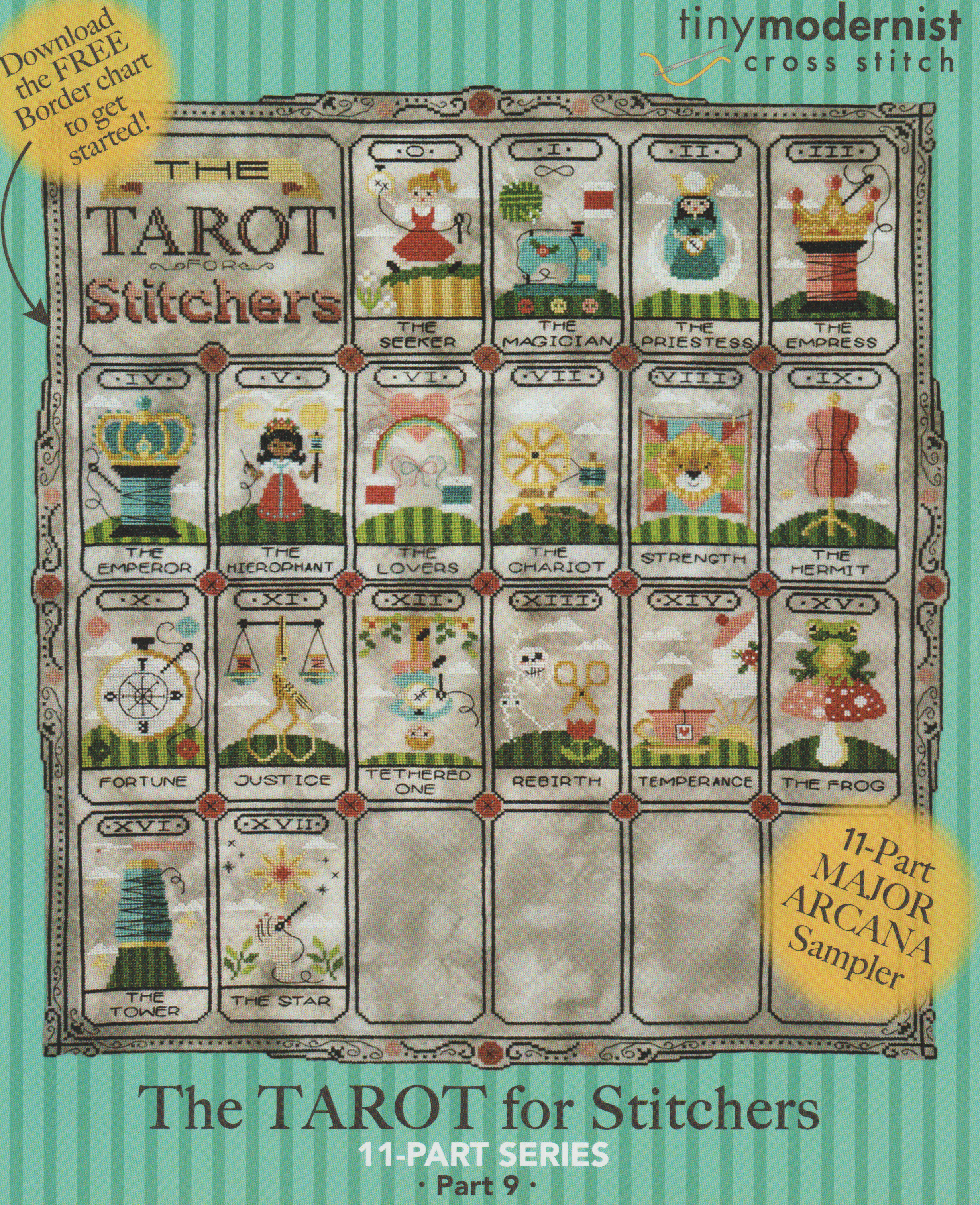 Tarot For Stitches Part 9 - Cross Stitch Pattern