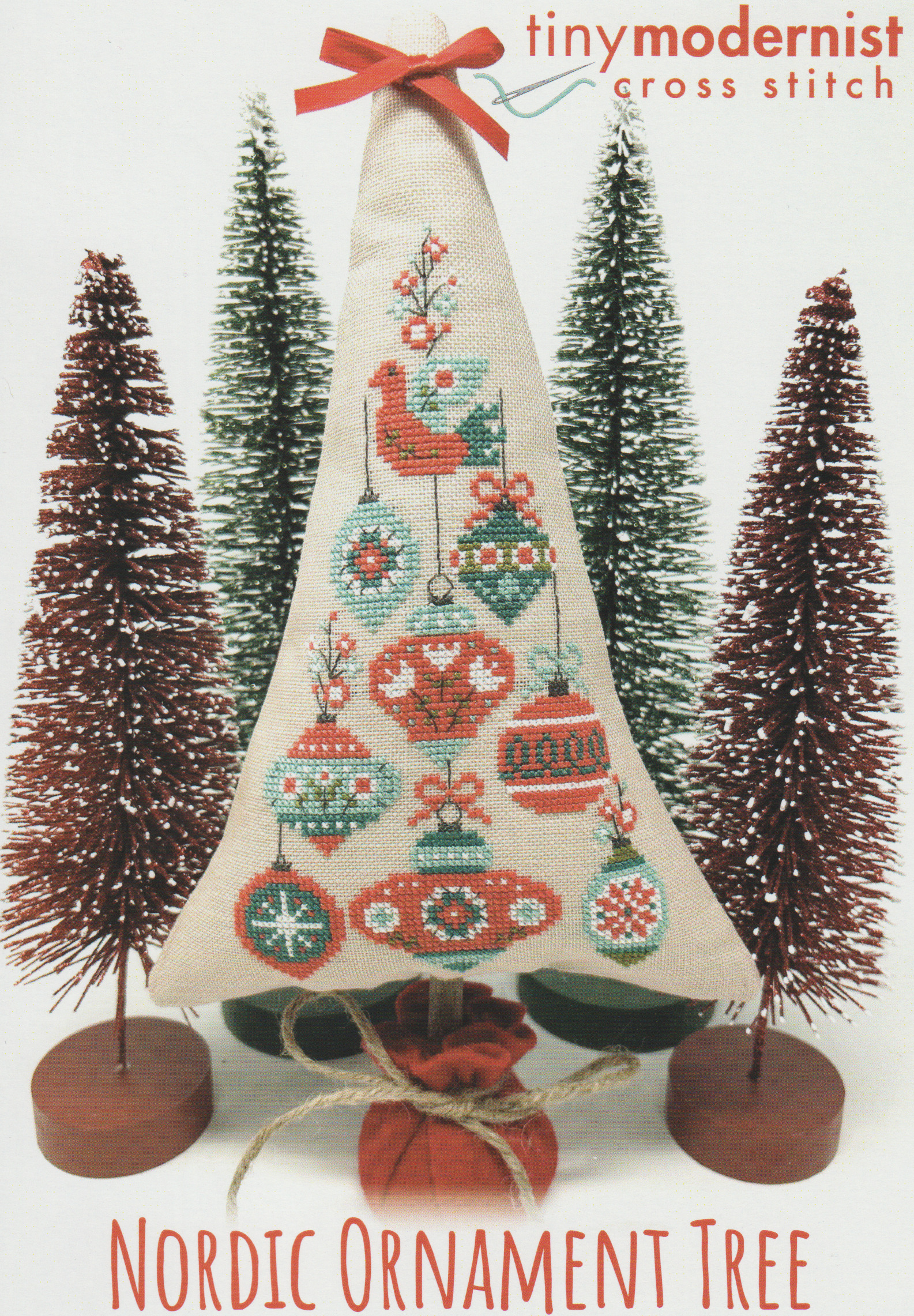 Nordic Ornament Tree - Christmas Cross Stitch Pattern